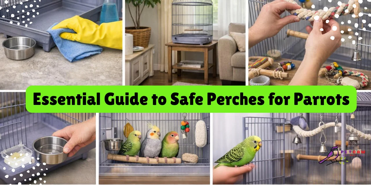 essential guide to safe perches for parrots