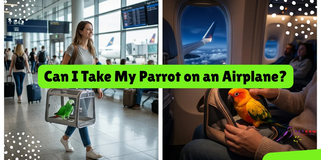 Can I Take My Parrot on an Airplane
